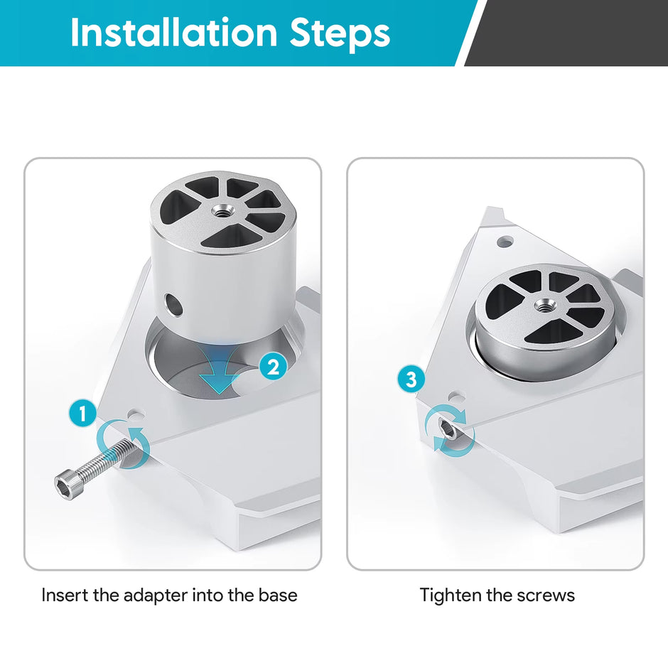 Алуминиев Tripod Mount адаптер за Starlink Mini