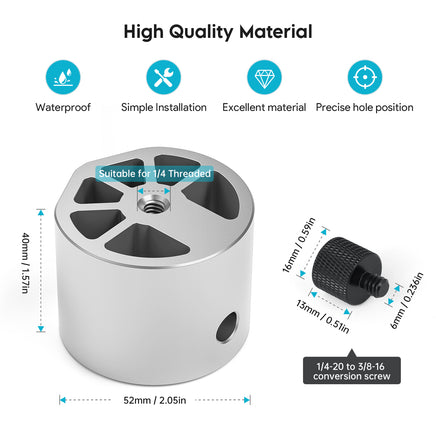 Алуминиев Tripod Mount адаптер за Starlink Mini