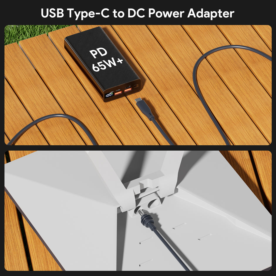 USB-C към DC кабел за Starlink Mini – 2 м / 5 м / 10 м