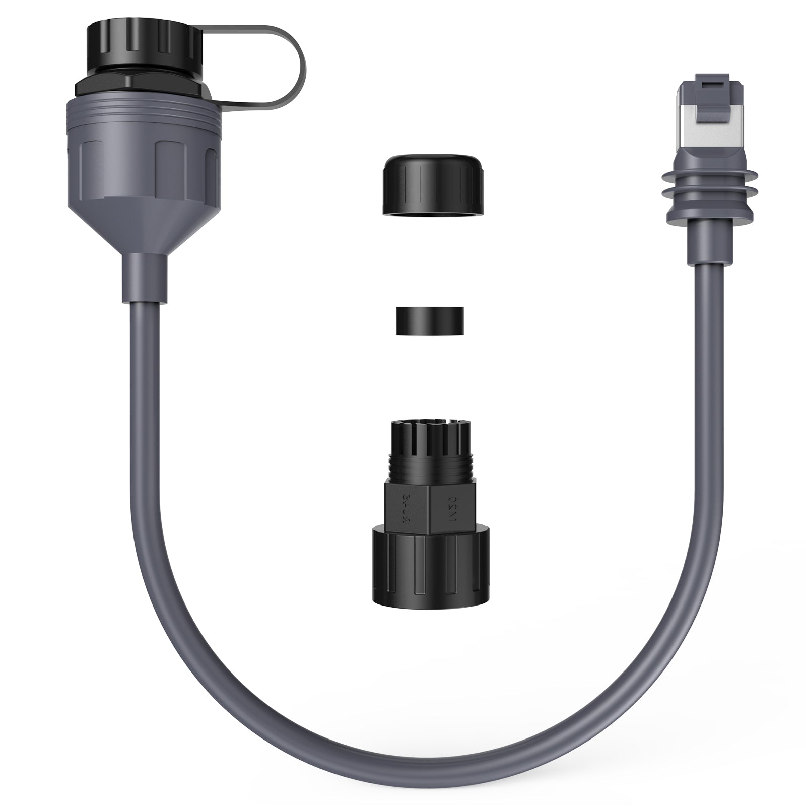 RJ45 водоустойчив кабел-конектор за Starlink V3 / V4 – 0.5 м
