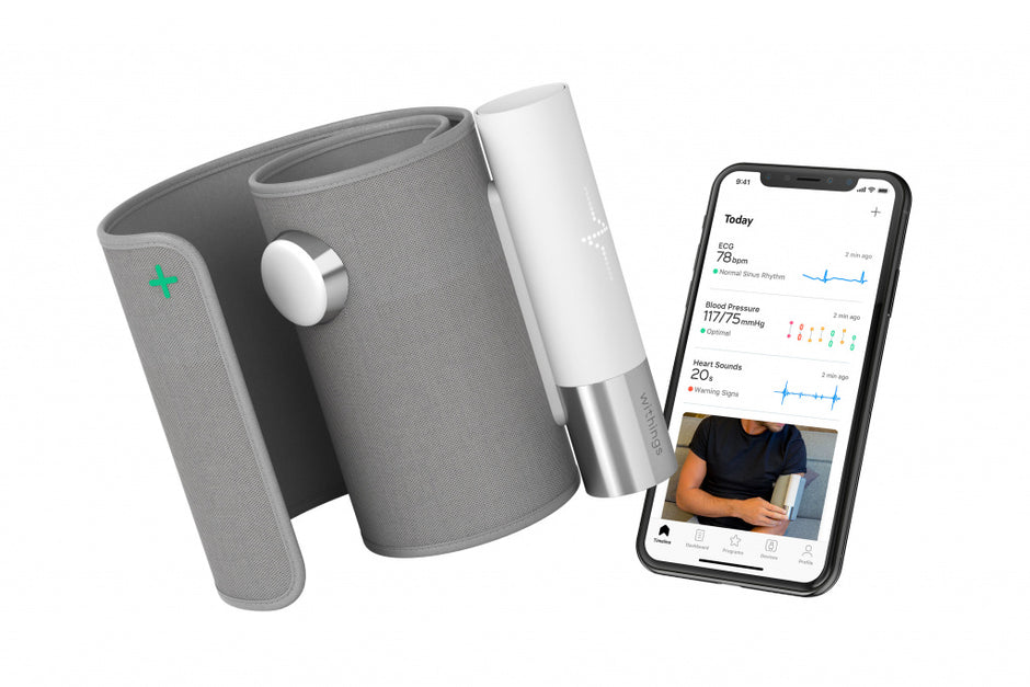 Withings BPM Core апарат за кръвно с Wi‑Fi, ECG и дигитален стетоскоп