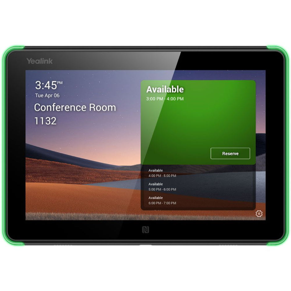 Yealink Teams RoomPanel E2 панел за планиране на срещи за стая, 8"