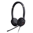 Yealink UH37 Stereo MS USB-A – черни слушалки