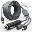 5 м захранващ кабел за Starlink Mini с USB-C, DC и 12V автоадаптер
